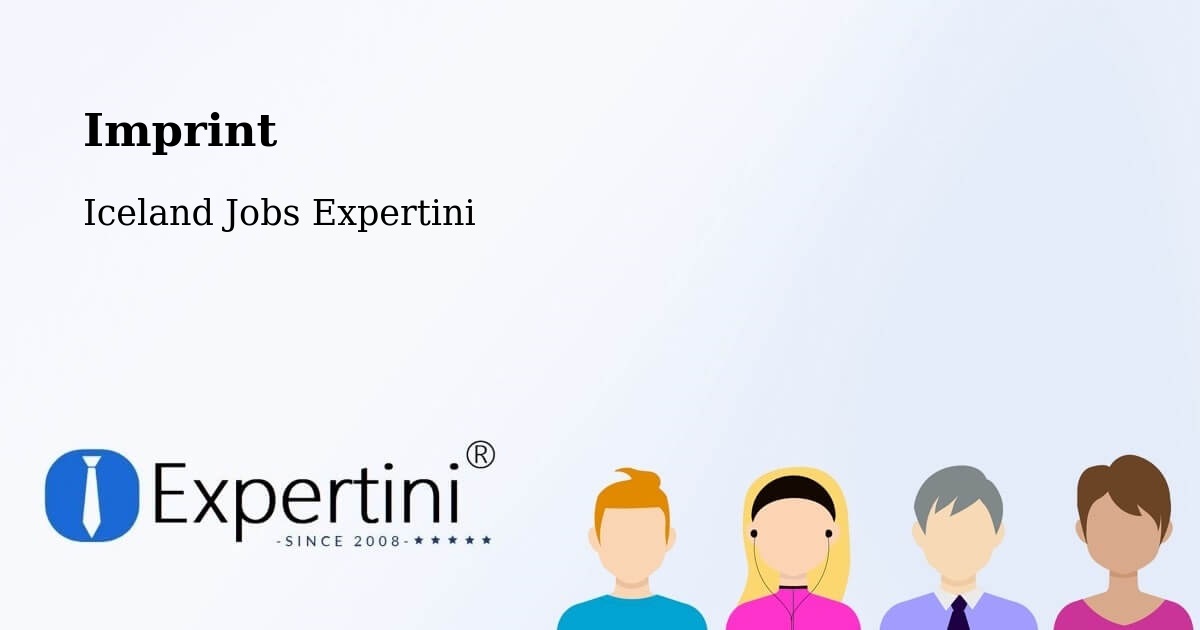 Imprint – Mosfellsbær - Iceland Jobs Expertini