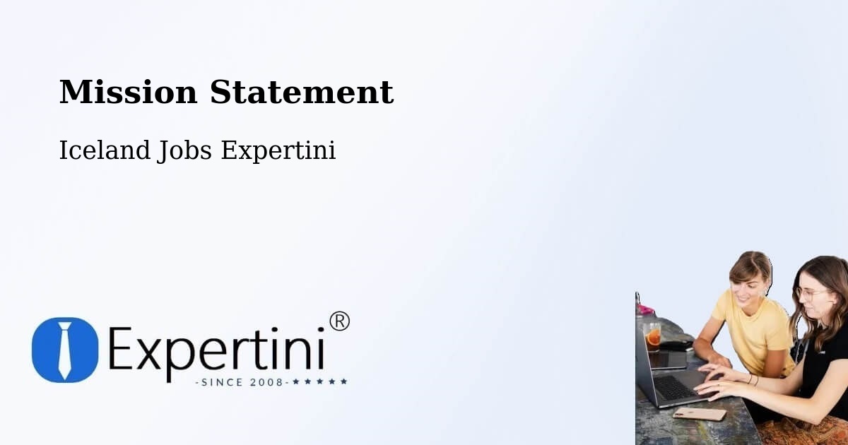 Corporate Mission – Mosfellsbær - Iceland Jobs Expertini