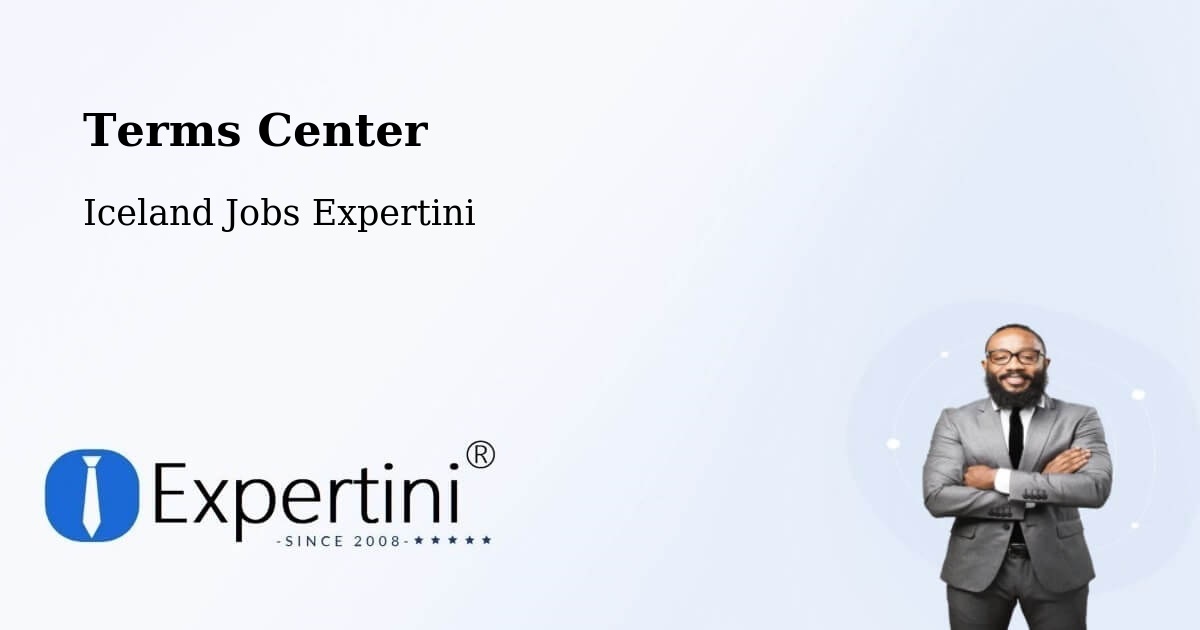 Terms of Service – Mosfellsbær - Iceland Jobs Expertini